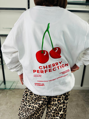 Cherry Blossom Sweatshirt Top