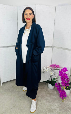 Kenedy waterfall jacket in navy