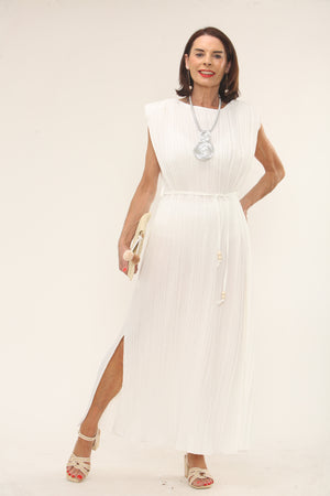 Ellis Dress in white