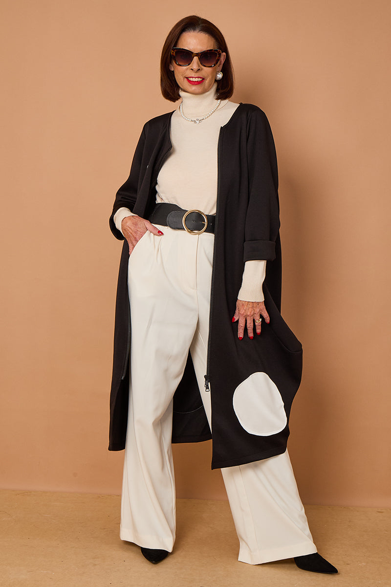 Mississippi Dotty jacket in black