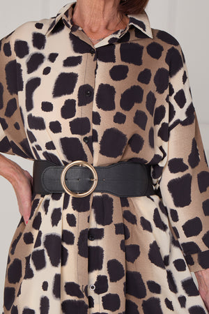 Tupelo Dress/Top in Cheetah