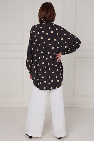 Diamante Spotty dotty shirt