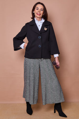 Monica elegance jacket in black