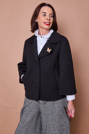 Monica elegance jacket in black