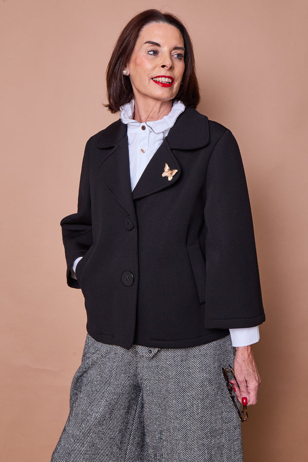Monica elegance jacket in black