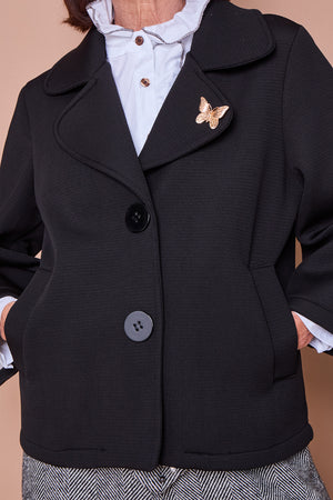 Monica elegance jacket in black