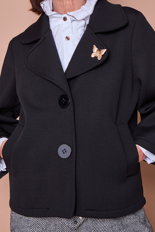 Monica elegance jacket in black