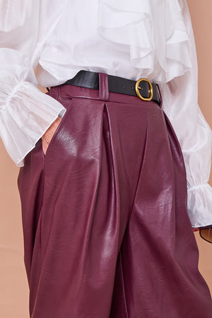 Piero Trousers in melberry PRE/ORDER 8TH NOVEMBER ARRIVAL DATE