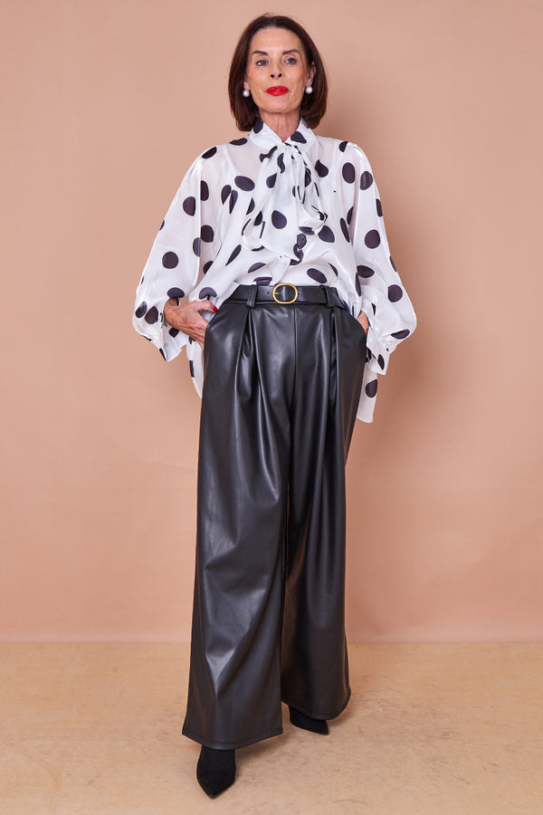 Piero Trousers in black PRE/ORDER 8TH NOVEMBER ARRIVAL DATE