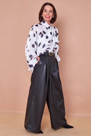 Piero Trousers in black PRE/ORDER 8TH NOVEMBER ARRIVAL DATE