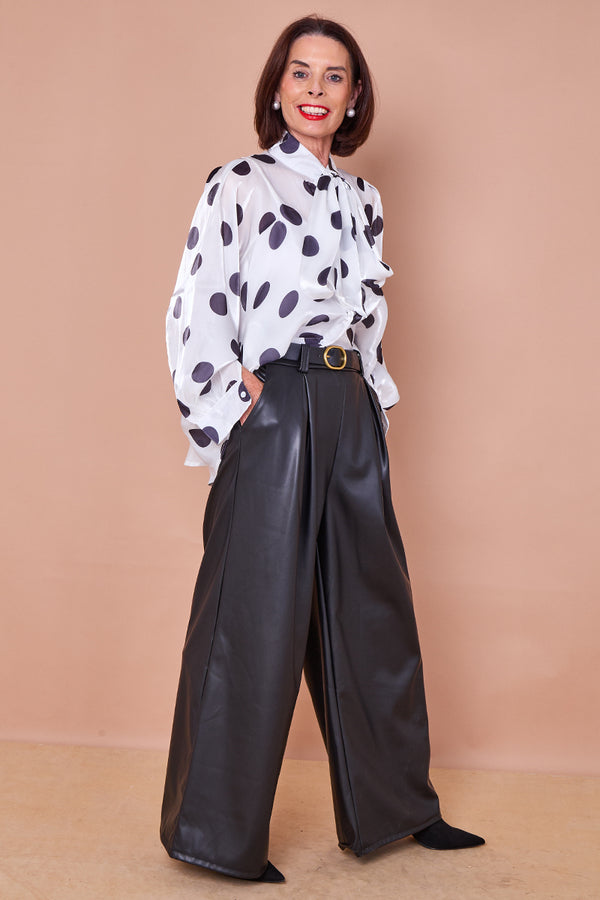 Piero Trousers in black PRE/ORDER 8TH NOVEMBER ARRIVAL DATE