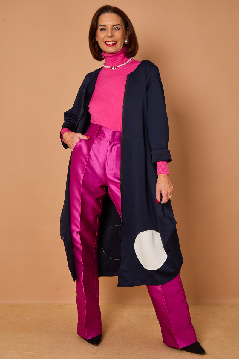 Mississippi Dotty jacket in navy