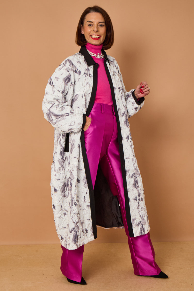 Clara lightweight long jacket