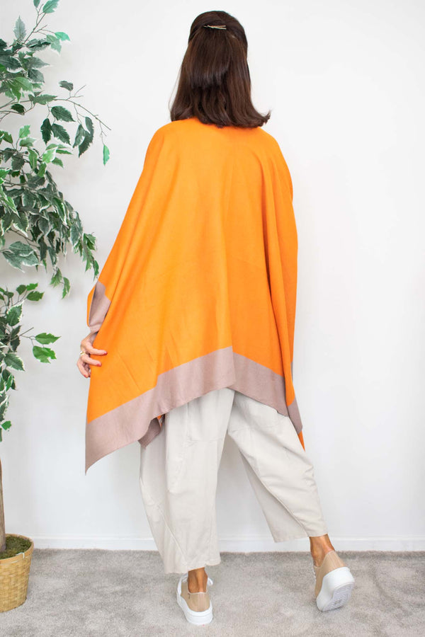 Arabella Swing Cover Up in Rich Orange