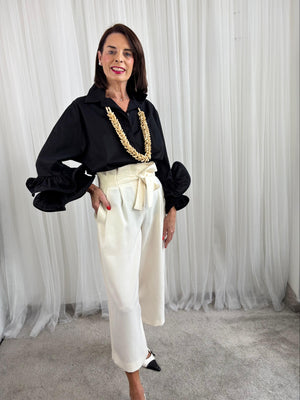 Aurora Necklace in beige