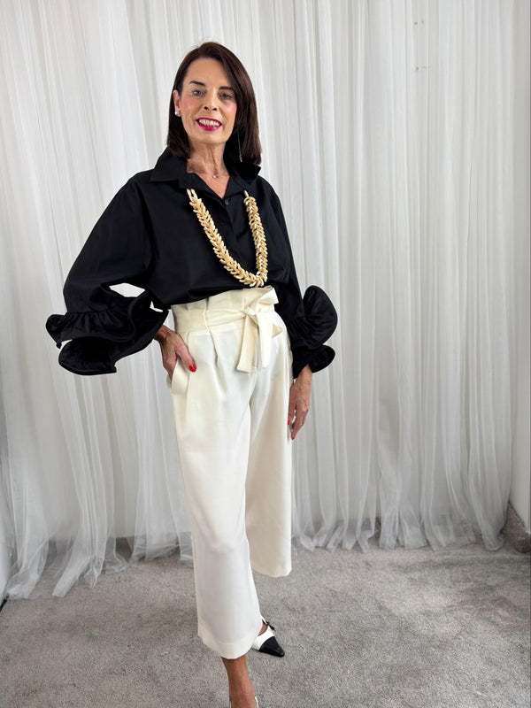 Aurora Necklace in beige