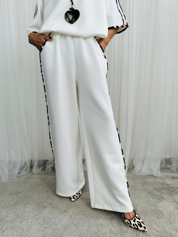 Ponza Trousers in ecru