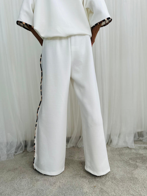 Ponza Trousers in ecru