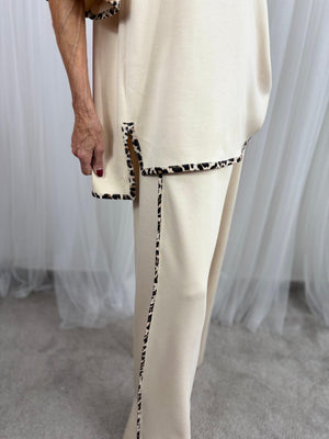 Ponza Trousers in Beige