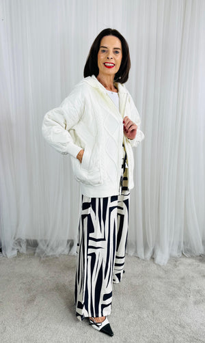 Zain Jacket in Cream