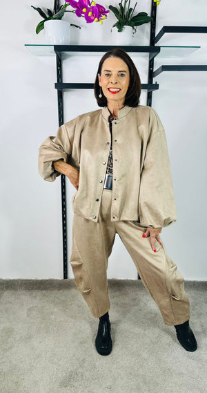 Lisbon jacket in beige