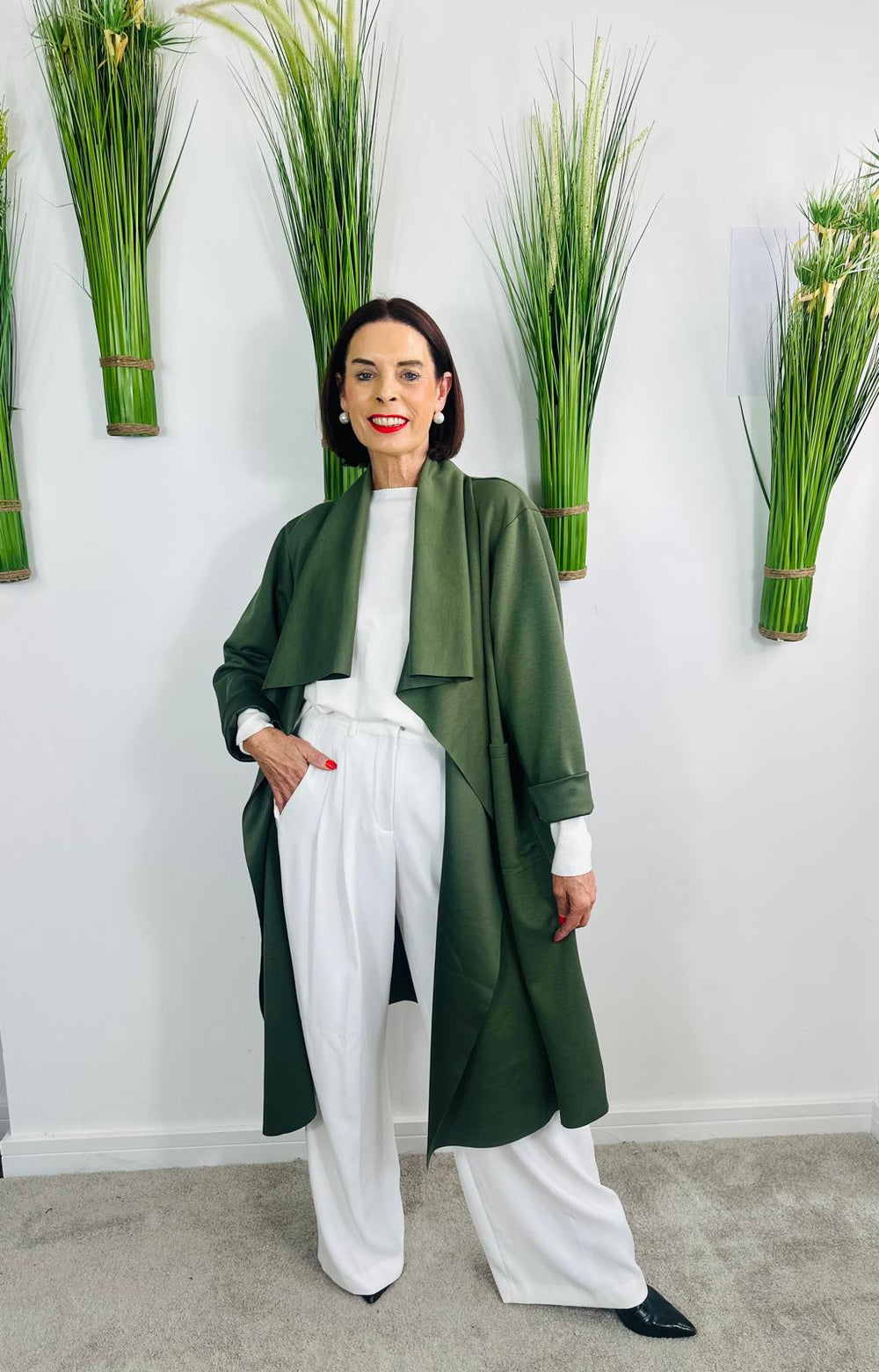 Kenedy waterfall jacket in khaki