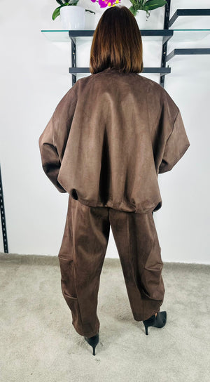 Lisbon jacket in chocolate