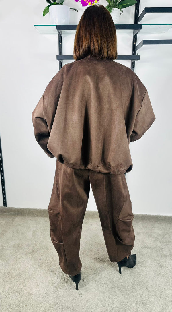 Lisbon jacket in chocolate