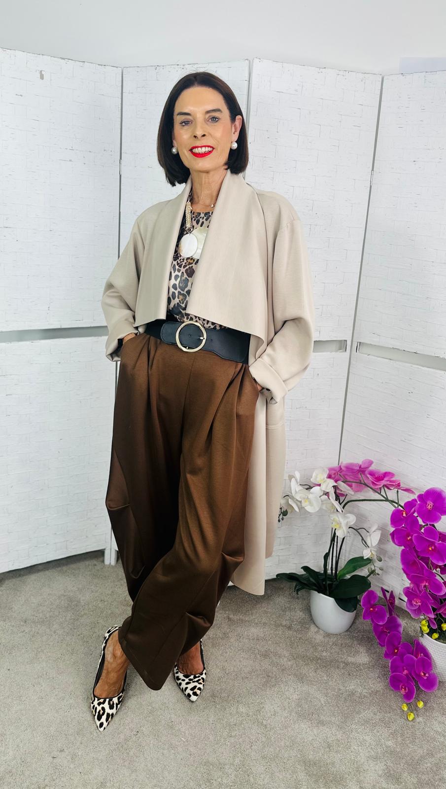 Kenedy waterfall jacket in stone