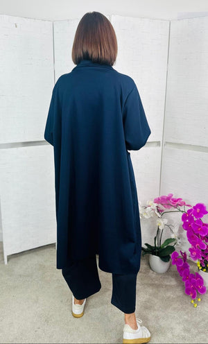 Kenedy waterfall jacket in navy