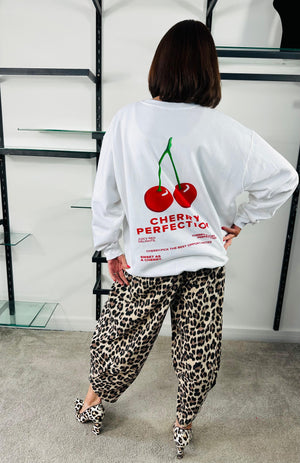 Cherry Blossom Sweatshirt Top