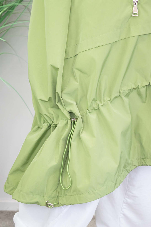 Regina Luxury Gilet in  Green