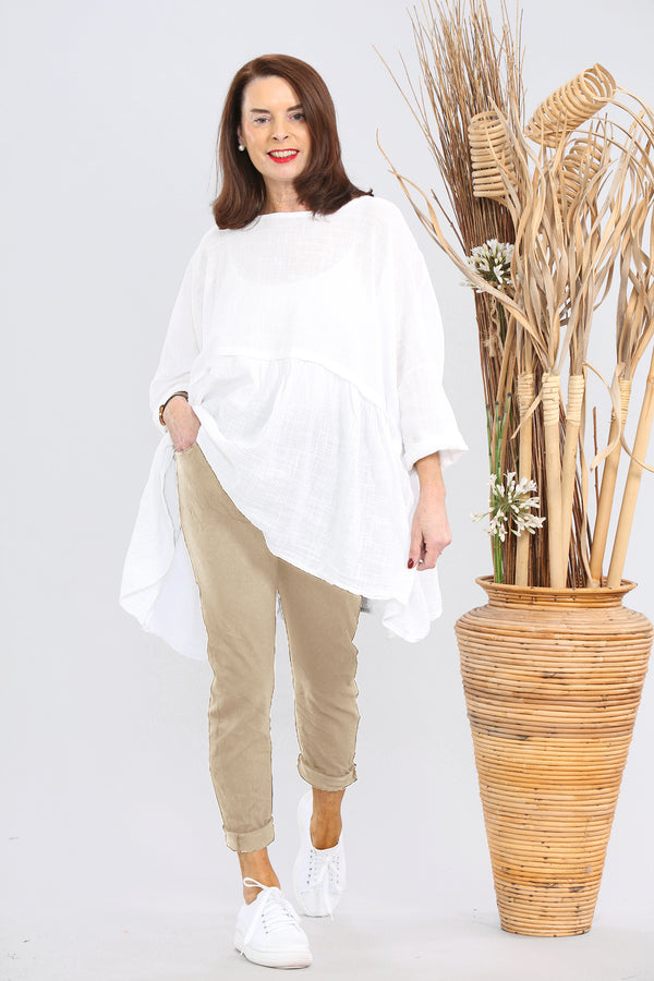 kitty  Magic Trousers in stone