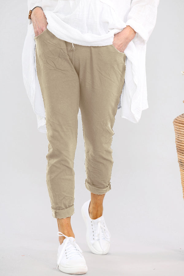 kitty  Magic Trousers in stone