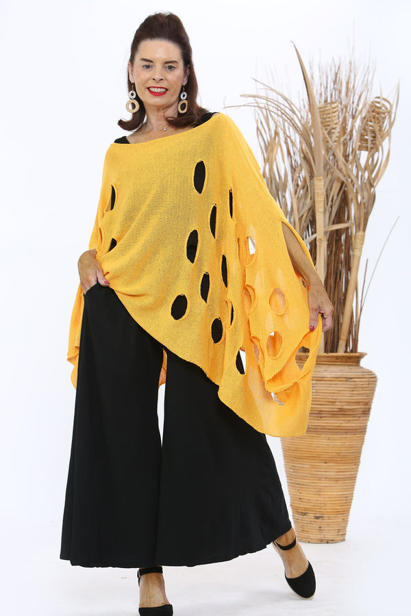 Cotton Culotte Black Maria Trouser