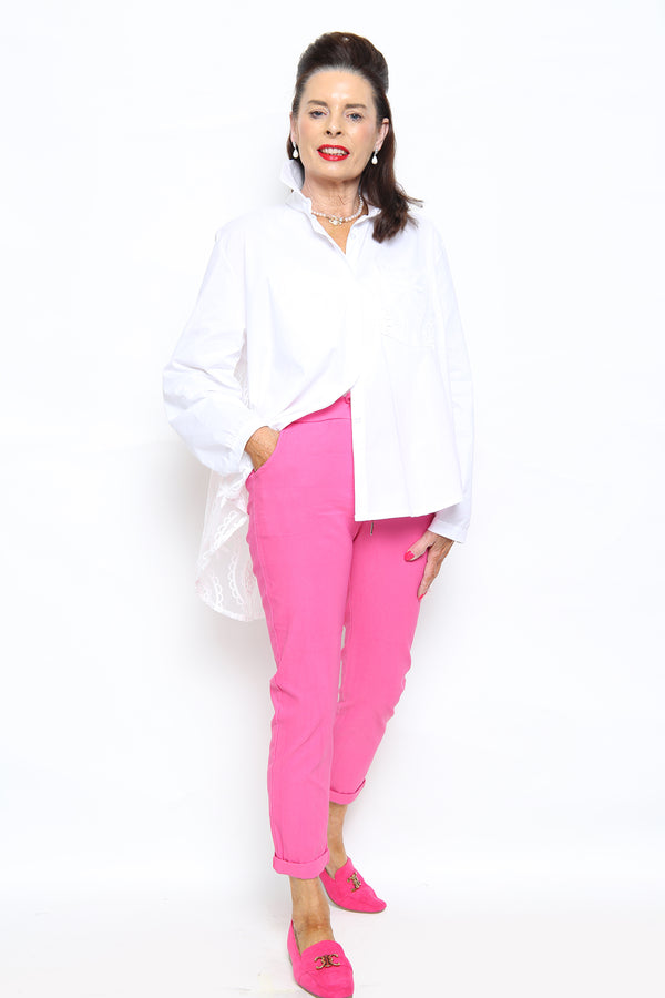 Kitty  Magic Trousers In Hot Pink