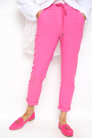 Kitty  Magic Trousers In Hot Pink
