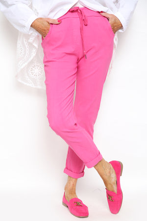Kitty  Magic Trousers In Hot Pink