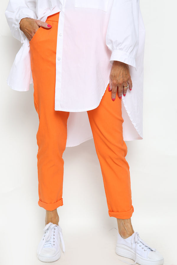 Magic Trousers In Orange