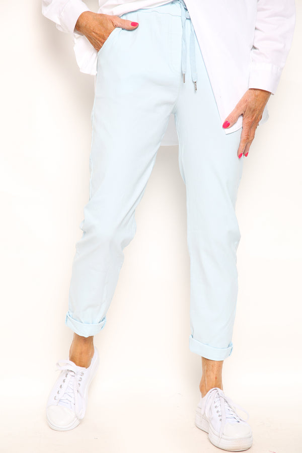 Magic Trousers In Baby Blue