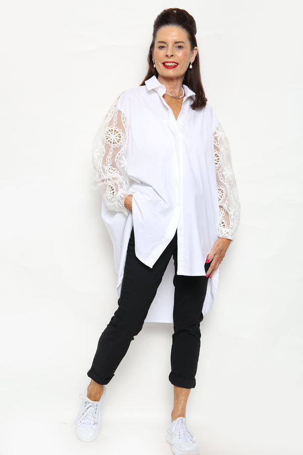 Kitty  Magic Trousers In Black