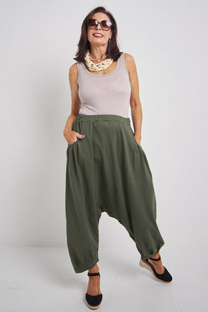 Venice Collection Basic Vest In Biscuit