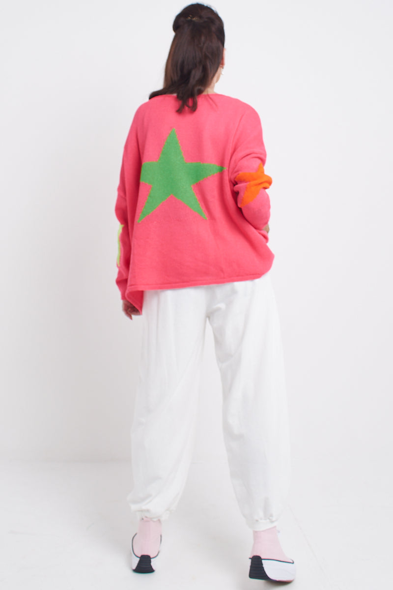 Phoenix Knit In Cerise Pink