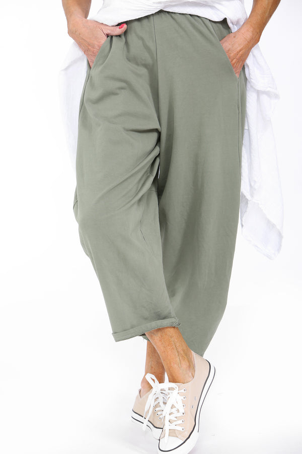 Lilly  Balloon Jogger in light sage