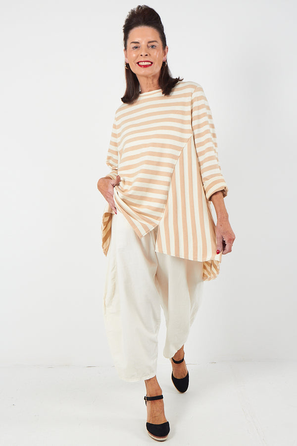 Lilly Cord Balloon Trouser In  cream