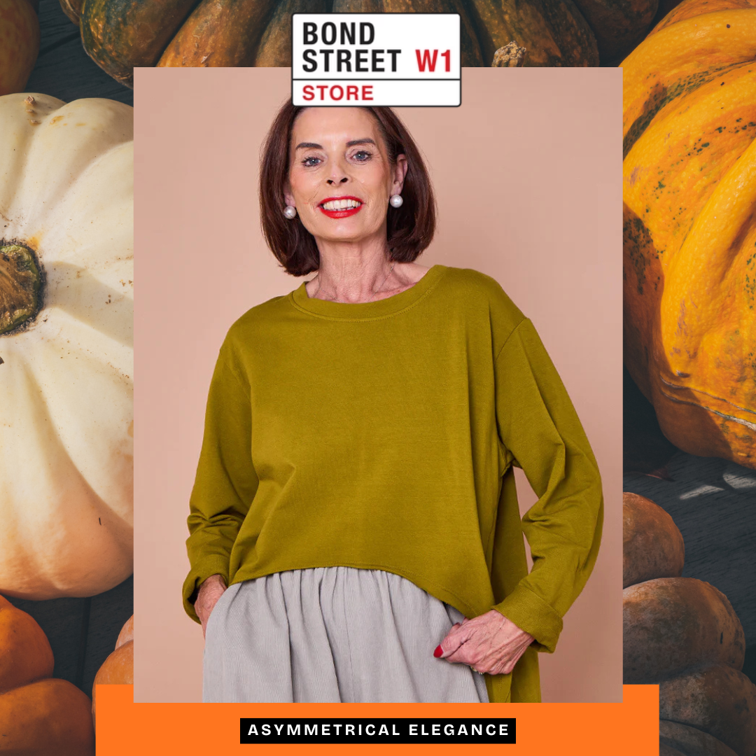 Sabrina Waterfall Top – Asymmetrical Elegance with a Modern Twist