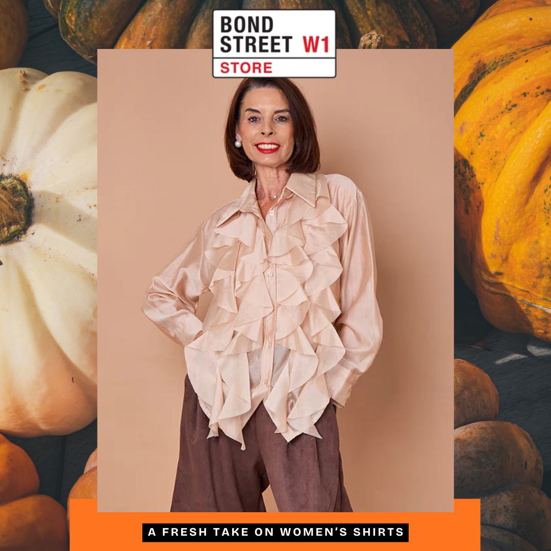 The Coco Ruffle Shirt — A Fresh Take on Women’s Shirts with Romantic Edge