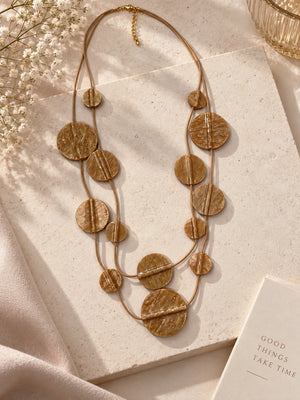New York necklace in gold