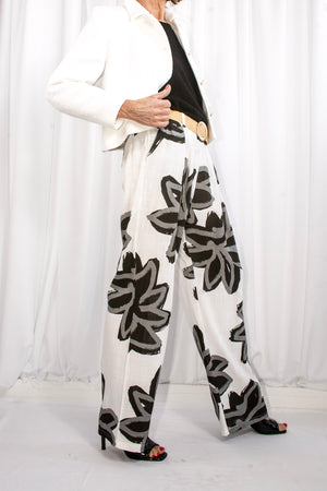 Santa ponsa trousers in black - PRE ORDER ARRIVAL DATE 27TH MAY