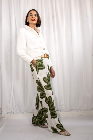 Santa ponsa trousers in Sage - PRE ORDER ARRIVAL DATE 27TH MAY